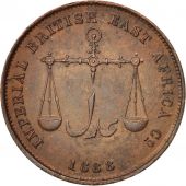 MOMBASA, Pice, 1888, Calcutta, AU(55-58), Bronze, KM:1.2