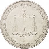 MOMBASA, Rupee, 1888, Birmingham, EF(40-45), Silver, KM:5