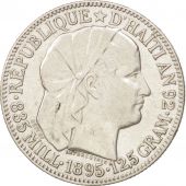 Hati, 50 Centimes, 1895, Paris, TTB+, Argent, KM:47
