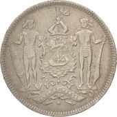 BRITISH NORTH BORNEO, 2-1/2 Cent, 1903, Heaton, Birmingham, EF(40-45), Copper...