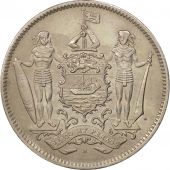 BRITISH NORTH BORNEO, 5 Cents, 1938, Heaton, Birmingham, SUP, Copper-nickel,...