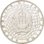 San Marino, 500 Lire, 1990, Rome, MS(63), Silver, KM:246