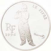 France, 10 Francs-1.5 Euro, 1996, Le Fifre, Paris, MS(65-70), Silver, KM:1122