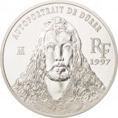 France, 10 Francs-1.5 Euro, 1997, Autoportrait Drer, FDC, Argent, KM:1298