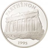 France, 100 Francs-15 Ecus, 1995, Parthnon, Paris, FDC, Argent, KM:1114