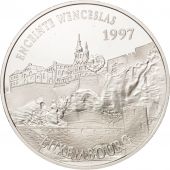 France, 100 Francs-15 Euro, 1997, Enceinte Wenceslas, FDC, Argent, KM:1191