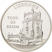 France, 100 Francs-15 Euro, 1997, Lisbonne, FDC, Argent, KM:1174