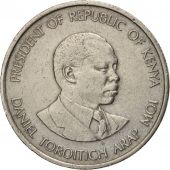 Kenya, 50 Cents, 1980, British Royal Mint, EF(40-45), Copper-nickel, KM:19