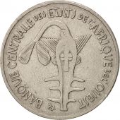 West African States, 100 Francs, 1969, Paris, EF(40-45), Nickel, KM:4