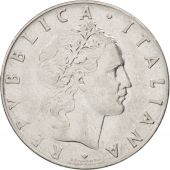 Italy, 50 Lire, 1964, Rome, EF(40-45), Stainless Steel, KM:95.1