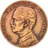 Italy, Vittorio Emanuele III, 5 Centesimi, 1918, Rome, VF(30-35), Bronze, KM:42