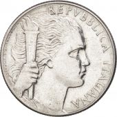 Italy, 5 Lire, 1950, Rome, AU(50-53), Aluminum, KM:89