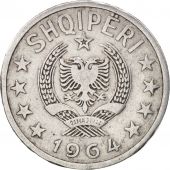 Albania, 20 Qindarka, 1964, EF(40-45), Aluminum, KM:41