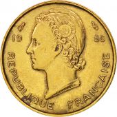 French West Africa, 5 Francs, 1956, Paris, TTB, Aluminum-Bronze, KM:5