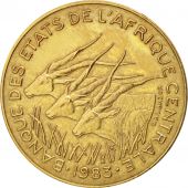 tats de lAfrique centrale, 5 Francs, 1983, Paris, SUP, Aluminum-Bronze, KM:7