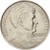Chile, Peso, 1976, AU(55-58), Copper-nickel, KM:208