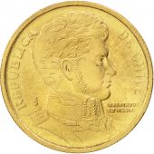 Chile, 10 Pesos, 2003, Santiago, MS(63), Aluminum-Bronze, KM:228.2