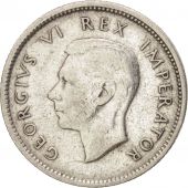 Afrique du Sud, George VI, 6 Pence, 1940, TTB, Argent, KM:27