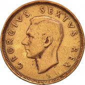 South Africa, George VI, Penny, 1949, EF(40-45), Bronze, KM:34.1