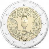 France, Monnaie de Paris, 2 Euro UEFA Euro, 2016, FDC, Bimetallic, BU
