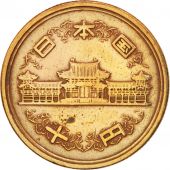 Japan, Hirohito, 10 Yen, 1953, EF(40-45), Bronze, KM:73