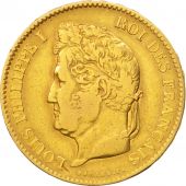 France, Louis-Philippe, 40 Francs, 1834, Paris, TB+, Or, KM:747.1, Gadoury:1106