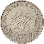 Cameroon, 100 Francs, 1971, Paris, EF(40-45), Nickel, KM:15