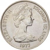Solomon Islands, 10 Cents, 1977, MS(60-62), Copper-nickel, KM:4