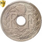 France, Lindauer, 25 Centimes, 1917, Paris, PCGS, MS63, Copper-nickel, KM:867a