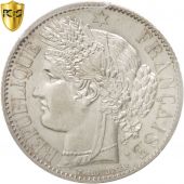 France, Crs, Franc, 1849, Paris, PCGS, MS62, Silver, KM:759.1