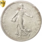 France, Semeuse, Franc, 1909, Paris, PCGS, MS63, Silver, KM:844.1