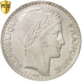 France, Turin, 20 Francs, 1933, Paris, PCGS, MS64, Silver, KM:879