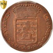 Luxembourg, Leopold II, Sol, 1790, PCGS, AU55, Copper, KM:15