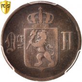 Norvge, 5 re, 1875, PCGS, VF20, TB, Bronze, KM:349