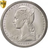 Cte franaise des Somalis, 2 Francs, 1948, Paris, Pifort,PCGS,SP63,SPL, KM:PE2