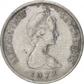 Seychelles, Cent, 1972, British Royal Mint, VF(20-25), Aluminum, KM:17