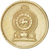 Sri Lanka, 5 Rupees, 1984, TTB, Nickel-brass, KM:148.1