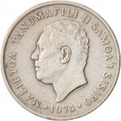 Samoa, 10 Sene, 1974, TTB, Copper-nickel, KM:15