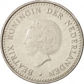 Netherlands Antilles, Beatrix, Gulden, 1982, EF(40-45), Nickel, KM:24
