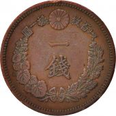 Japon, Mutsuhito, Sen, 1885, TTB, Cuivre, KM:17.2
