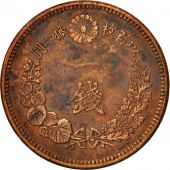 Japan, Mutsuhito, Sen, 1882, VF(30-35), Copper, KM:17.2
