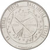 San Marino, 100 Lire, 1977, Rome, MS(63), Steel, KM:69