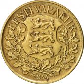 Estonia, Kroon, 1934, TTB, Aluminum-Bronze, KM:16