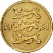 Estonia, 10 Senti, 1991, SPL, Aluminum-Bronze, KM:22