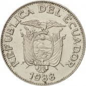 Ecuador, Sucre, Un, 1988, AU(55-58), Nickel Clad Steel, KM:89