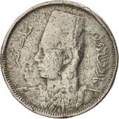 Egypt, Farouk, 2 Milliemes, 1938, British Royal Mint, F(12-15), KM:359