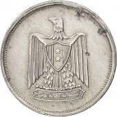 Egypt, 5 Milliemes, 1967, EF(40-45), Aluminum, KM:410