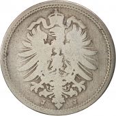 GERMANY - EMPIRE, Wilhelm I, 10 Pfennig, 1876, Hamburg, TB, Copper-nickel, KM:4
