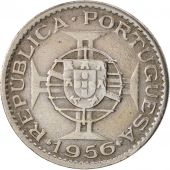 Angola, 2-1/2 Escudos, 1956, EF(40-45), Copper-nickel, KM:77