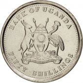 Uganda, 50 Shillings, 2012, SPL, Nickel plated steel